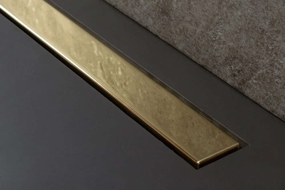 Душевой трап (лоток) Pestan Confluo Frameless Line 650 gold Sancos — официальный сайт