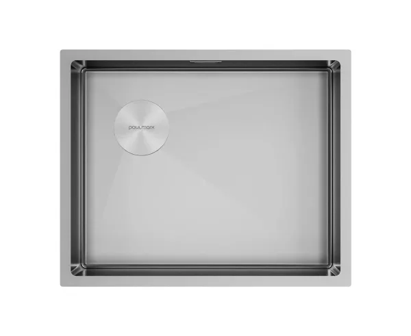 Мойка кухонная Paulmark Next-Skew 54-L UNI, PM885444-L-BS брашированная сталь Sancos — Оригинал