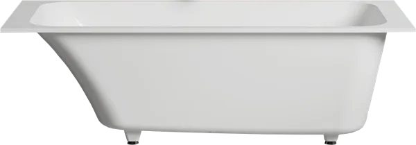 Ванна из искусственного камня Salini Orlanda Kit 180x80 см, встраиваемая, белая, со сливом-переливом Sancos — Оригинал