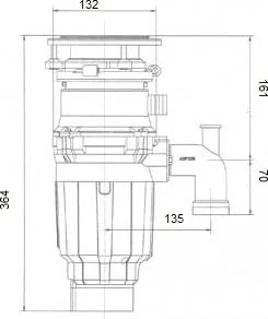 Измельчитель отходов Bone Crusher BC 610-AS Sancos — официальный сайт