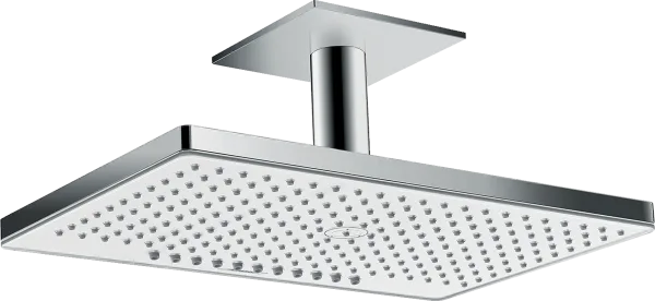 Верхний душ Hansgrohe Rainmaker Select 460 24004400 белый - хром Sancos — Оригинал