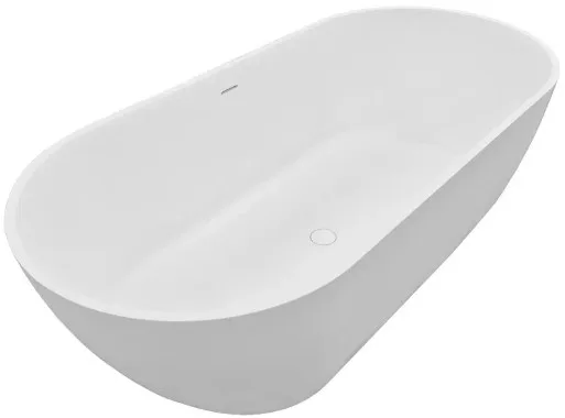 Ванна из искусственного камня Fontana Грейс 168,5x75,8 см, белая Sancos — Оригинал