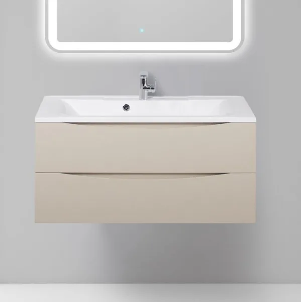 Тумба под раковину без столешницы BelBagno Marino 100 crema opaco Sancos — Оригинал