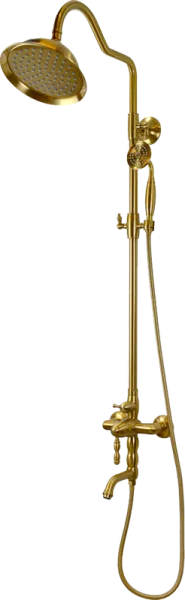 Душевая стойка Bronze de Luxe Tiffany 1919BR, бронза Sancos — Оригинал
