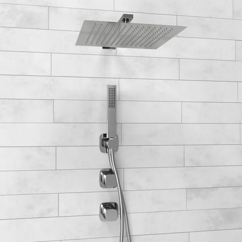 Душевой комплект Wasserkraft Naab A8651.312.090.118.326.087.103, С ВНУТРЕННЕЙ ЧАСТЬЮ, хром Sancos — официальный сайт