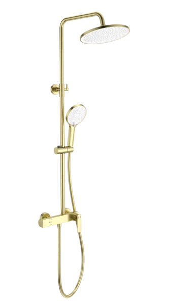 Душевая стойка Wonzon & Woghand WW-B3517-BG, брашированное золото Sancos — Оригинал