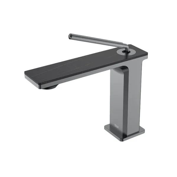 Смеситель для раковины Black&White Gravity 7105GM gun metal Sancos — Оригинал