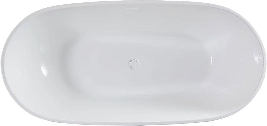 Акриловая ванна Vincea VBT-408-1600 160x80 см, отдельностоящая, белая, овальная, на ножках, со сливо Sancos — официальный сайт