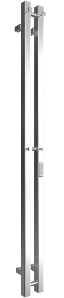 Полотенцесушитель электрический Двин X-2 plaza neo 140х80, хром Sancos — Оригинал
