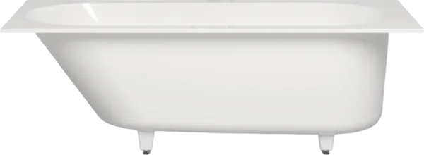Ванна из искусственного камня Salini Ornella Kit S-Sense 160x70 см, встраиваемая, белая, на ножках,  Sancos — Оригинал