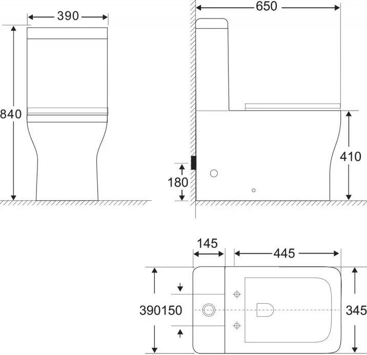 Чаша для унитаза-компакта BelBagno Romano BB248CPR-P Sancos — официальный сайт