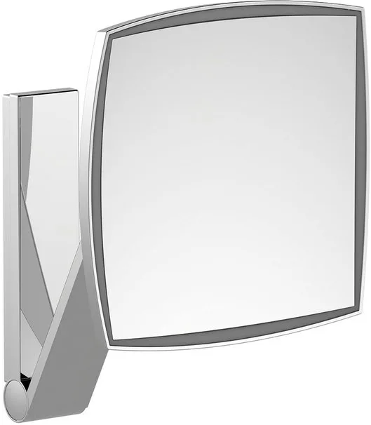 Косметическое зеркало Keuco iLook Move 17613 019003 с подсветкой, телескопическое, поворотное, хром Sancos — официальный сайт