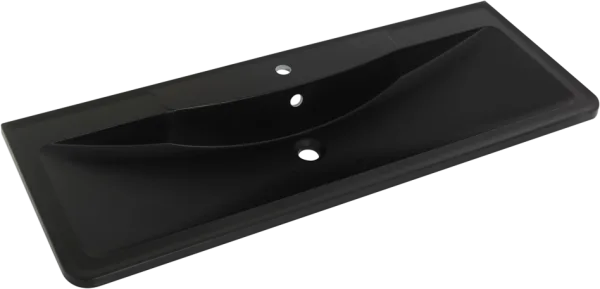 Мебельная раковина BelBagno BB1200/455-LV-ART-ALR-NERO черная матовая Sancos — Оригинал