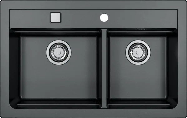 Мойка кухонная Alveus Atrox Granital 50 carbon Sancos — Оригинал