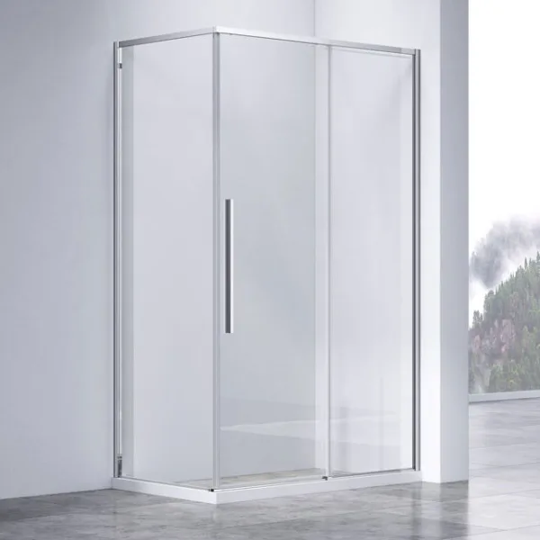 Душевой уголок Vincea Slim-N VSR-4SN9013CL 130х90 см, профиль хром Sancos — Оригинал