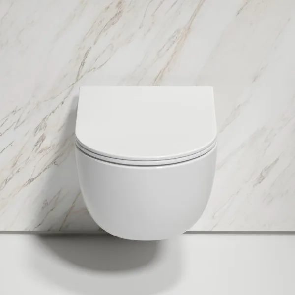Унитаз подвесной Ceramicanova Modena Rimless CN6063 Sancos — Оригинал