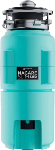 Измельчитель отходов Omoikiri Nagare slim 1250-AZ azur blue Sancos — Оригинал
