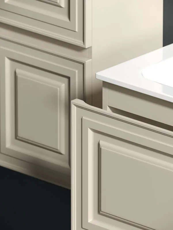 Тумба с раковиной Sancos Very 80 beige soft Sancos — официальный сайт