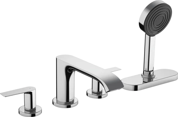 Смеситель на борт ванны Hansgrohe Vivenis 75444000, хром Sancos — Оригинал