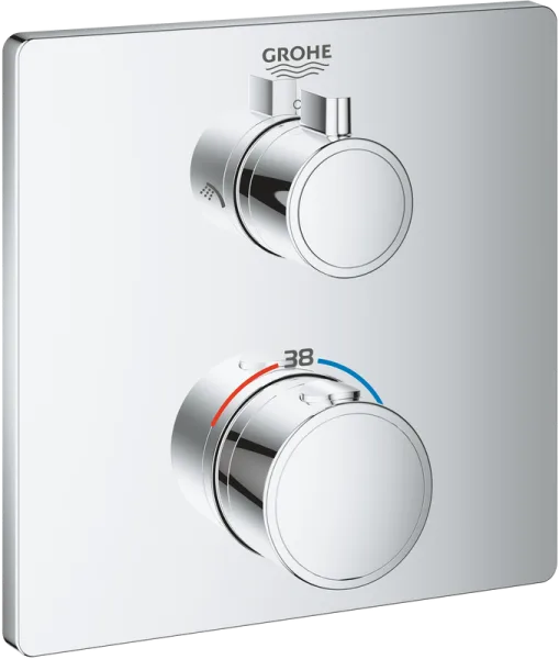 Термостатический смеситель встраиваемый Grohe Grohtherm 24079000 для душа Sancos — Оригинал