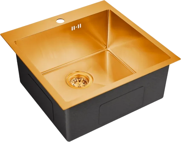 Мойка кухонная Emar PVD EMB-116 PVD Nano Golden Sancos — Оригинал