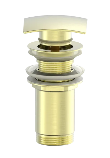 Донный клапан для раковины Wonzon & Woghand WW-88SS08-BG брашированное золото Sancos — Оригинал