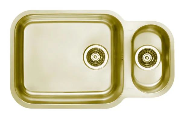 Мойка DUO 20 MONARCH GOLD 683x400 в компл. с выпуском без сифона, , Sancos — Оригинал