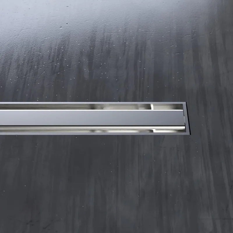 Душевой трап (лоток) MCH Chudej Slim Line CH1100SL 110 см, матовый хром Sancos — официальный сайт