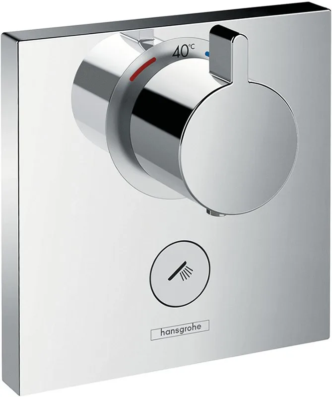 Термостатический смеситель встраиваемый Hansgrohe ShowerSelect Highfow 15761000, для душа, хром Sancos — официальный сайт