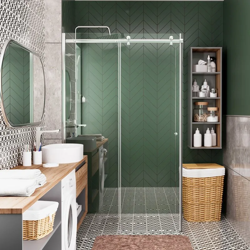 Душевой уголок Wasserkraft Vils 56R 14 110x80 см Sancos — официальный сайт