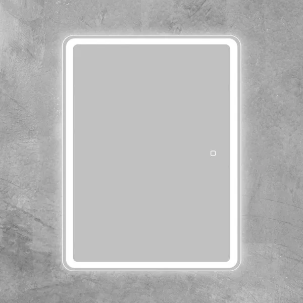Зеркало-шкаф BelBagno Marino SPC-MAR-600/800-1A-LED-TCH с подсветкой Sancos — Оригинал