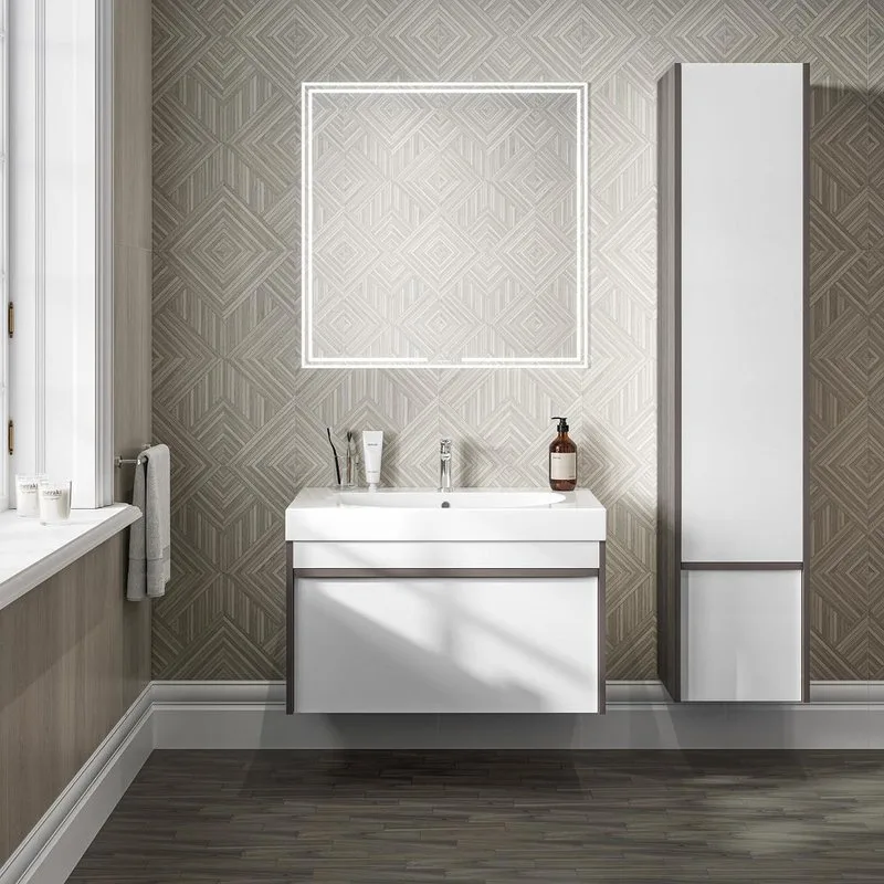 Тумба под раковину без столешницы KERAMA MARAZZI Modula 80 подвесная, арабика Sancos — официальный сайт