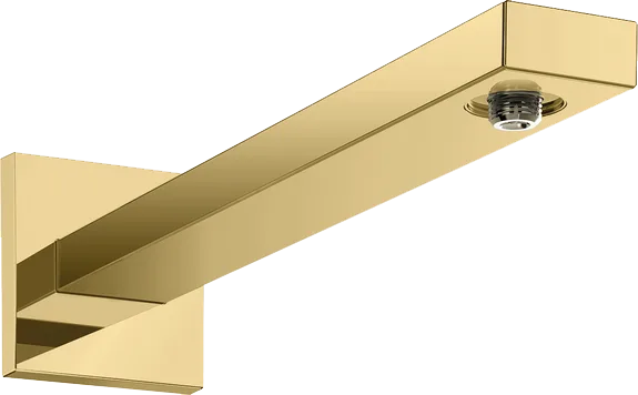 Кронштейн для верхнего душа Hansgrohe Square 27694990 38,9 см, полированное золото Sancos — Оригинал