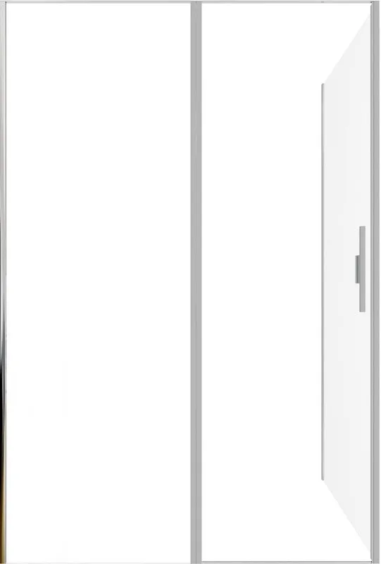 Душевой уголок Allen Brau Priority 140x80, профиль серебро браш, стекло прозрачное Sancos — официальный сайт