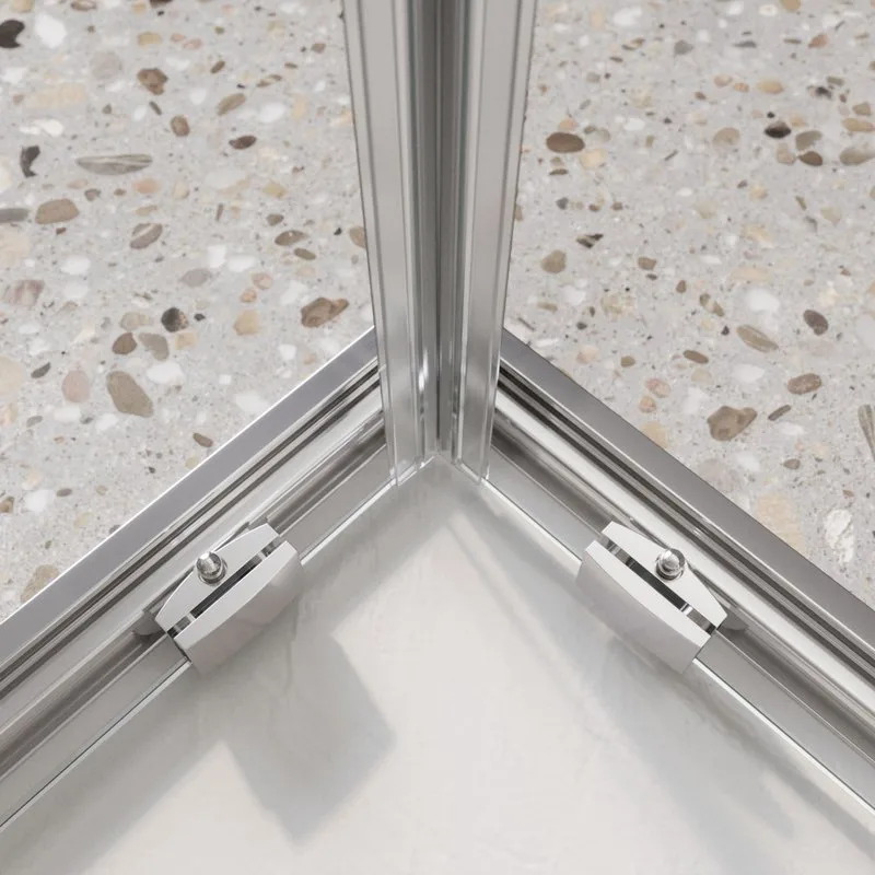 Душевой уголок BelBagno Luce A-22-80+30-C-Cr профиль хром, стекло прозрачное Sancos — официальный сайт