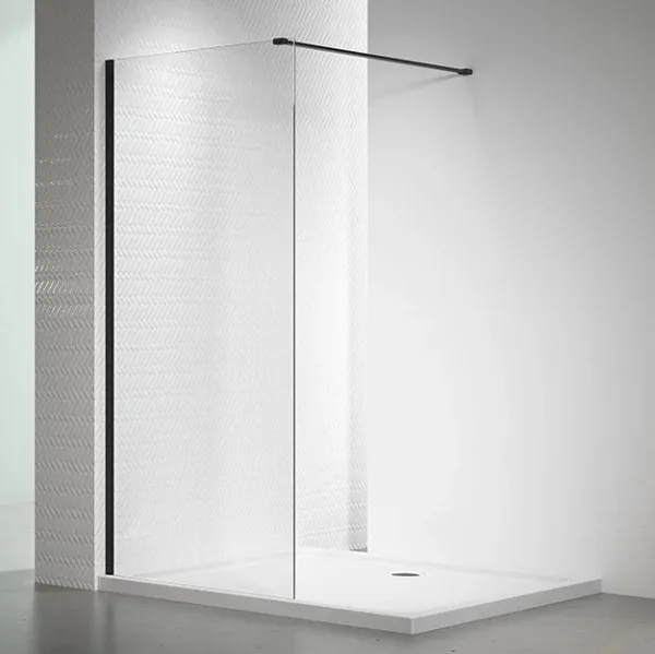 Душевая перегородка Veconi Korato KR72B-100-01-C7 100 см, профиль матовый черный Sancos — Оригинал