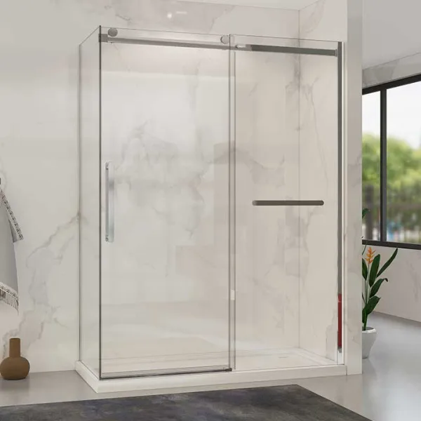 Душевой уголок Vincea Como Soft VSR-1CS9014CL 140x90 см профиль хром, стекло прозрачное Sancos — Оригинал