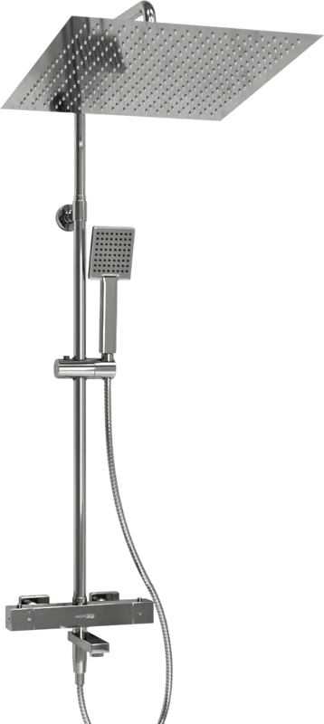 Душевая стойка Wasserkraft Aller A199.119.141.010.CH Thermo, с термостатом, хром Sancos — официальный сайт