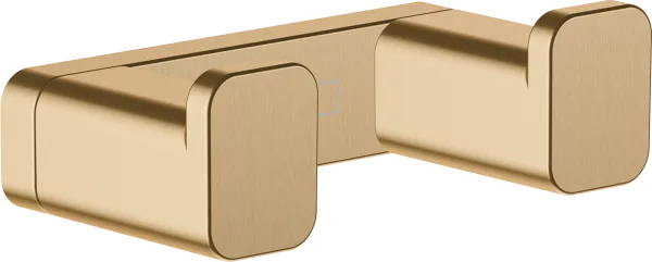 Крючок Hansgrohe AddStoris 41755140 двойной, шлифованная бронза Sancos — Оригинал