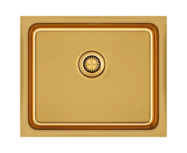 Мойка кухонная Paulmark Vista PM305444-BG, брашированное золото Sancos — Оригинал