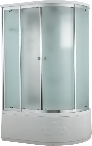 Душевая кабина Timo Comfort T-8820LF Fabric Glass с высоким поддоном, с сиденьем Sancos — Оригинал
