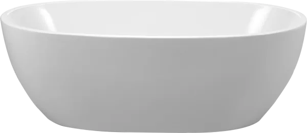 Акриловая ванна BelBagno BB69-1700-W0 170x80 см, отдельностоящая, белая, овальная, на ножках Sancos — Оригинал
