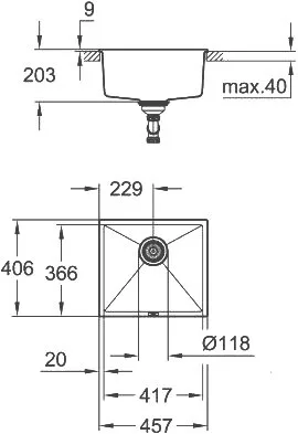 Мойка кухонная Grohe K700U 31653AT0 Sancos — официальный сайт