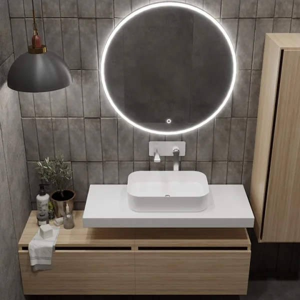 Тумба Armadi Art Flat Valessi Uno-S 100 light oak Sancos — Оригинал