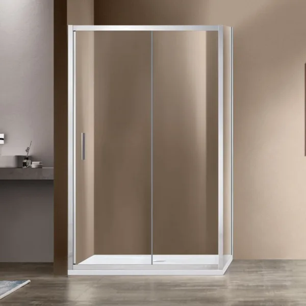 Душевой уголок Vincea Garda VSR-1G1013CL 130x100 см, профиль хром, стекло прозрачное Sancos — Оригинал