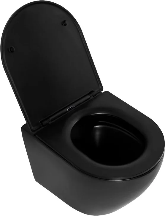 Крышка-сиденье BelBagno Colorato BB062SC-MB матовая черная Sancos — официальный сайт