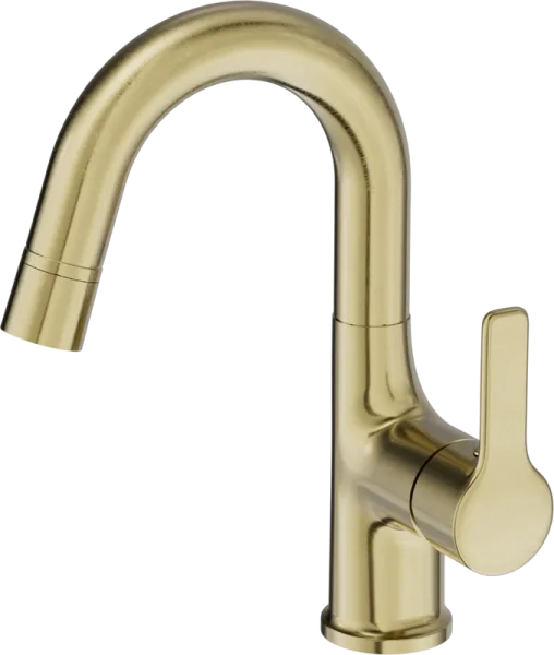 Смеситель для раковины Wonzon & Woghand WW-FE01L212-BG брашированное золото Sancos — Оригинал