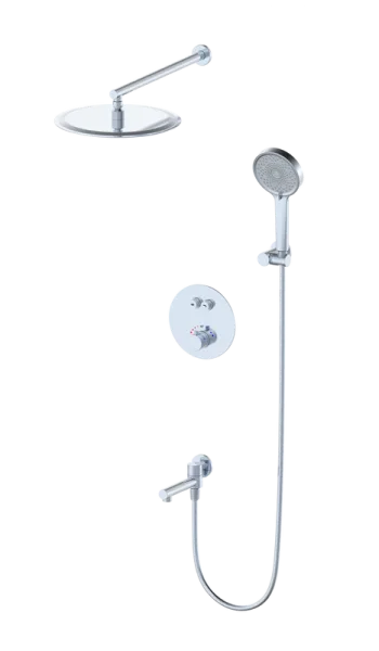 Душевой комплект Wonzon & Woghand WW-88929010-CR, С ВНУТРЕННЕЙ ЧАСТЬЮ, хром Sancos — Оригинал