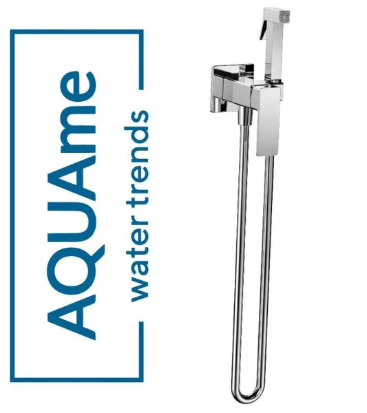 Гигиенический душ AQUAme Savona хромированный комплект AQM6817CR Sancos — Оригинал