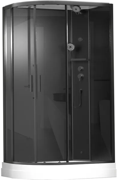 Душевая кабина Timo Premium ILMA 902 R Black Sancos — Оригинал